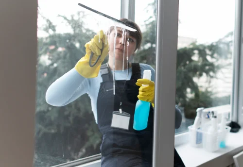 Nettoyage de vitres intérieures et extérieures à Elliant